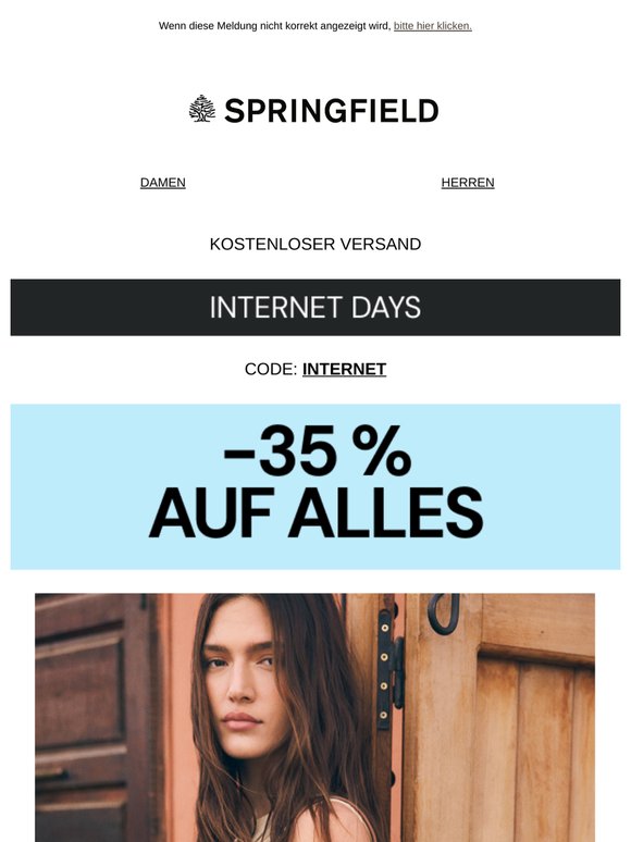 Jetzt -35 % Rabatt auf alles: Internet Days⚡
