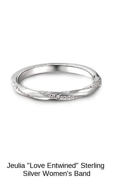 Jeulia Simple Twist Round Cut Gold Promise Ring Sterling Silver