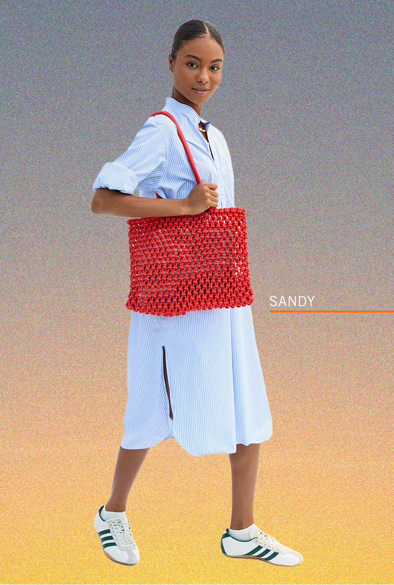 Sandy in Bright Poppy