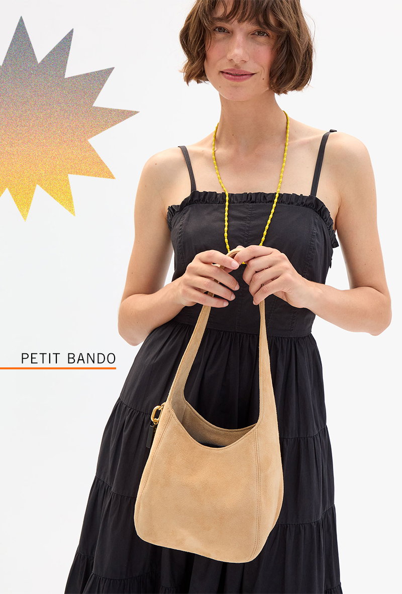 Petit Bando in Dune Suede