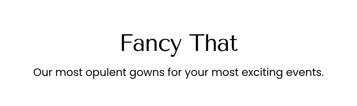 Fancy That