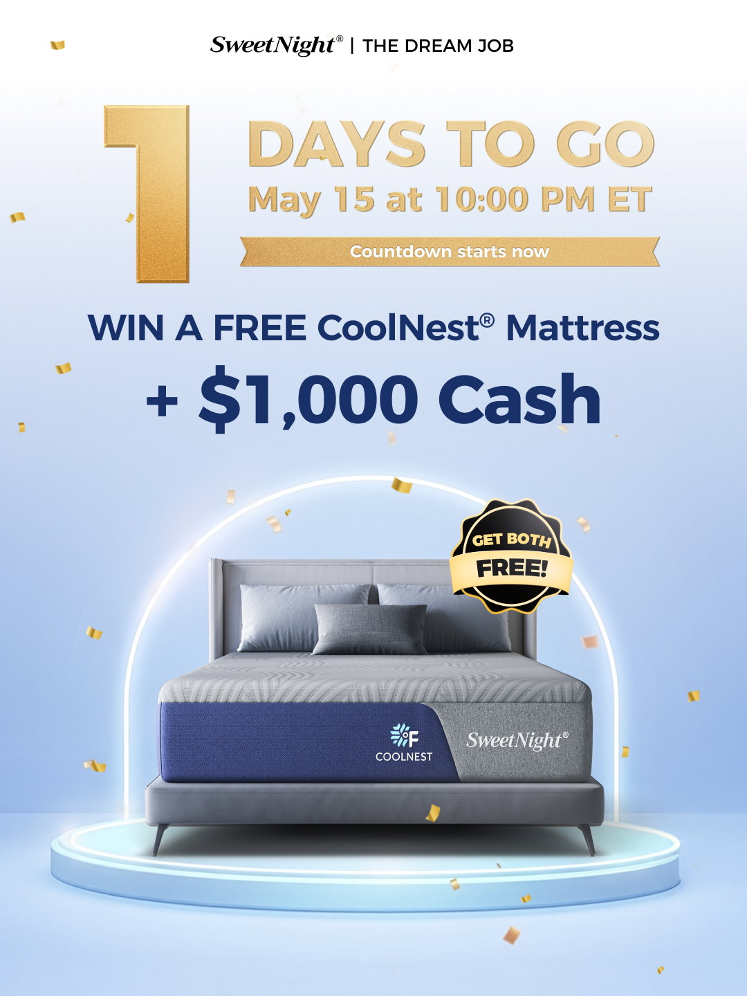 Apply May 15 to get paid while you sleep 😴💸