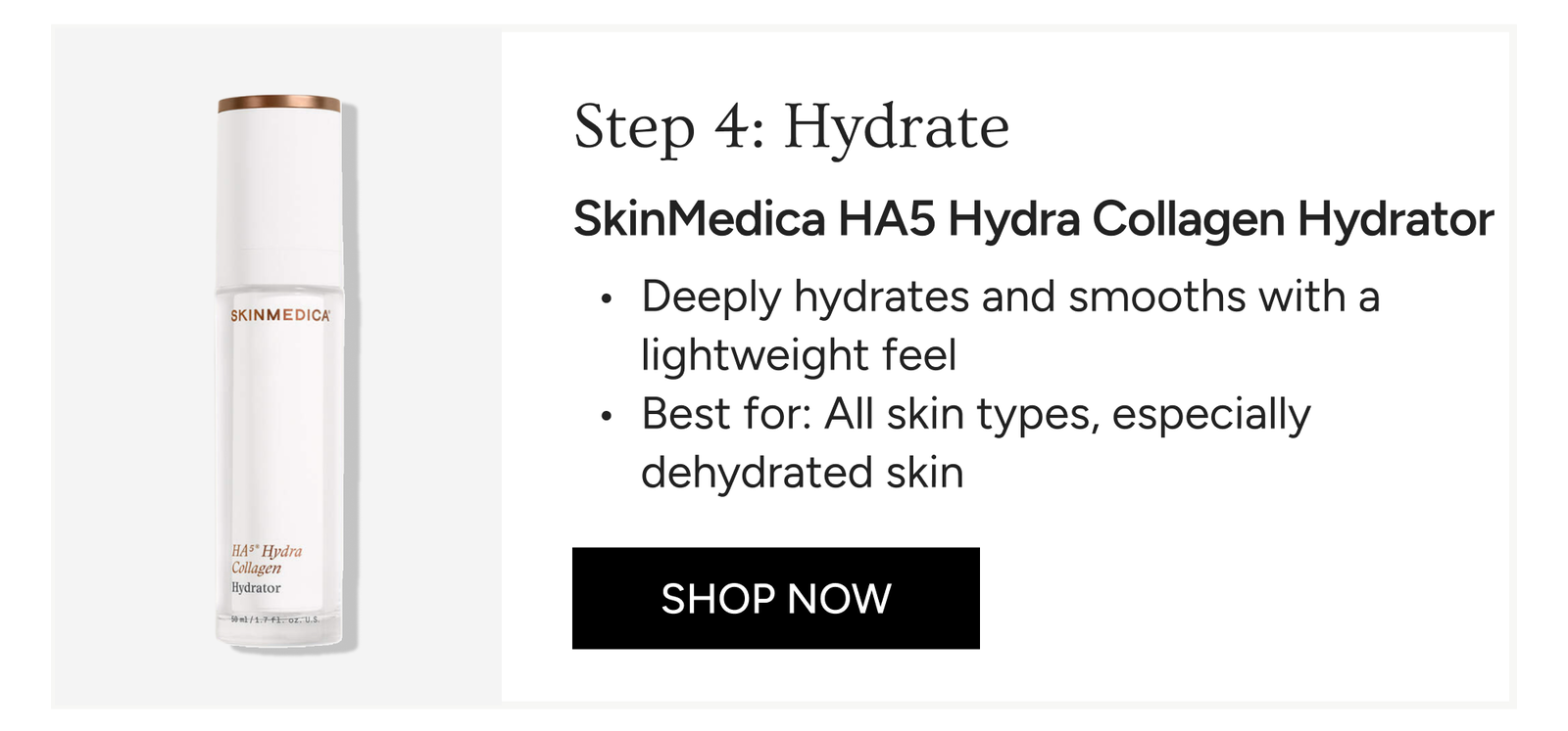 SkinMedica HA5 Hydra Collagen Hydrator with Vegan Collagen