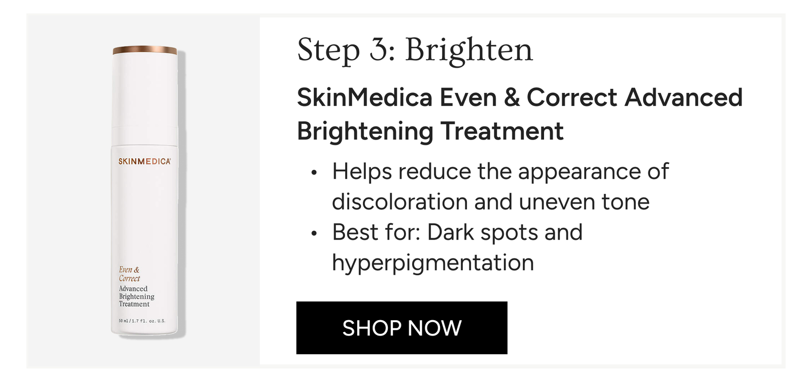 SkinMedica Even & Correct Advanced Brightening Treatment