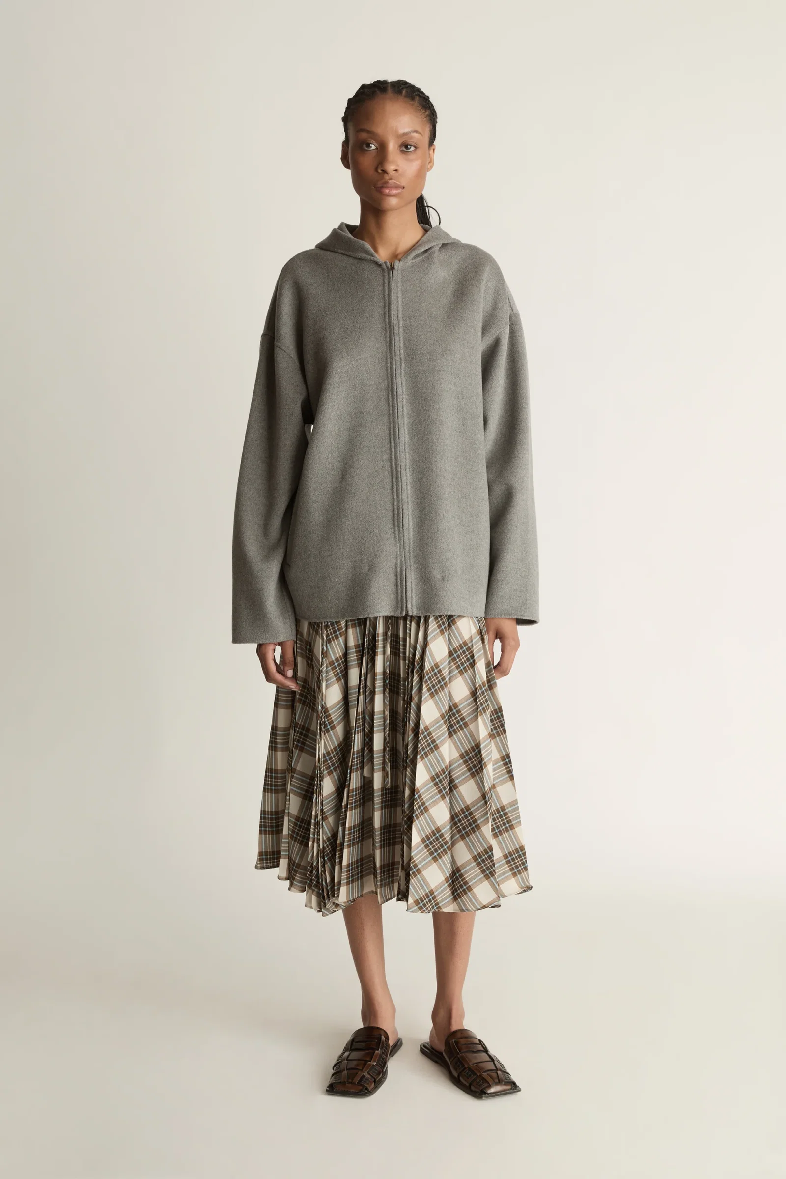 Image of Florentine Cashmere Hooded Jacket