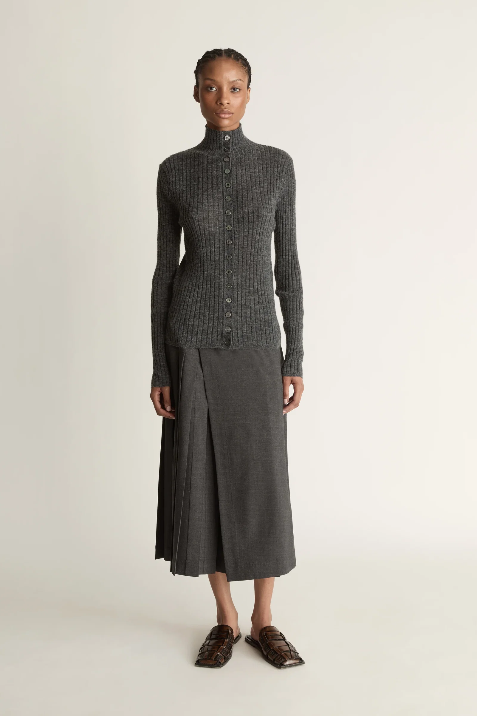 Image of Mila Turtleneck Cardigan