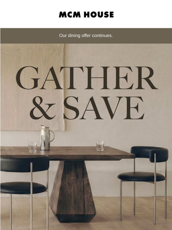 20% Off Dining Bundles.