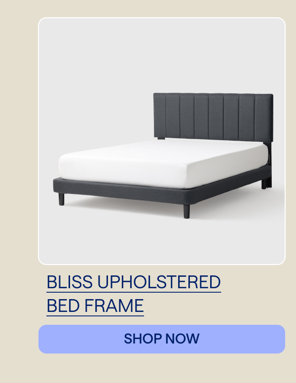 Bliss Upholstered Bed Frame