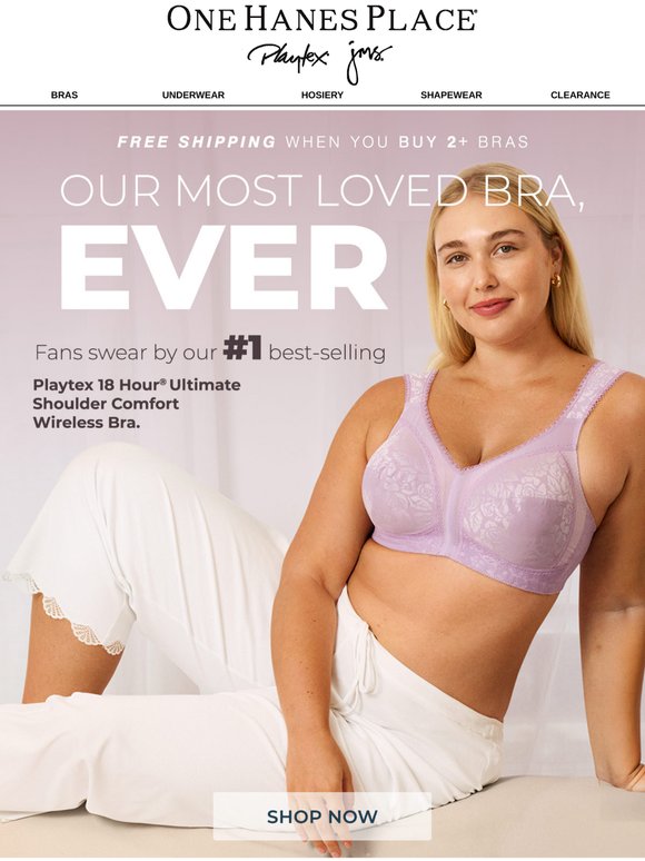 It’s our #1 Playtex Bra for Good Reason!