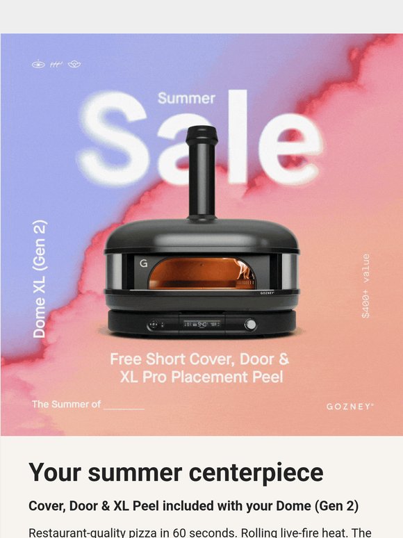 The centerpiece of your summer