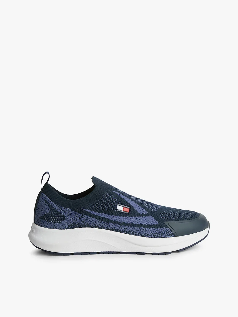 Logo Knit Pull On Trainers
