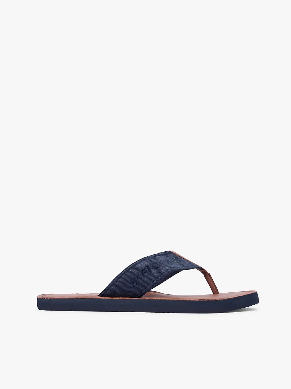 Jacquard Logo Flip Flops