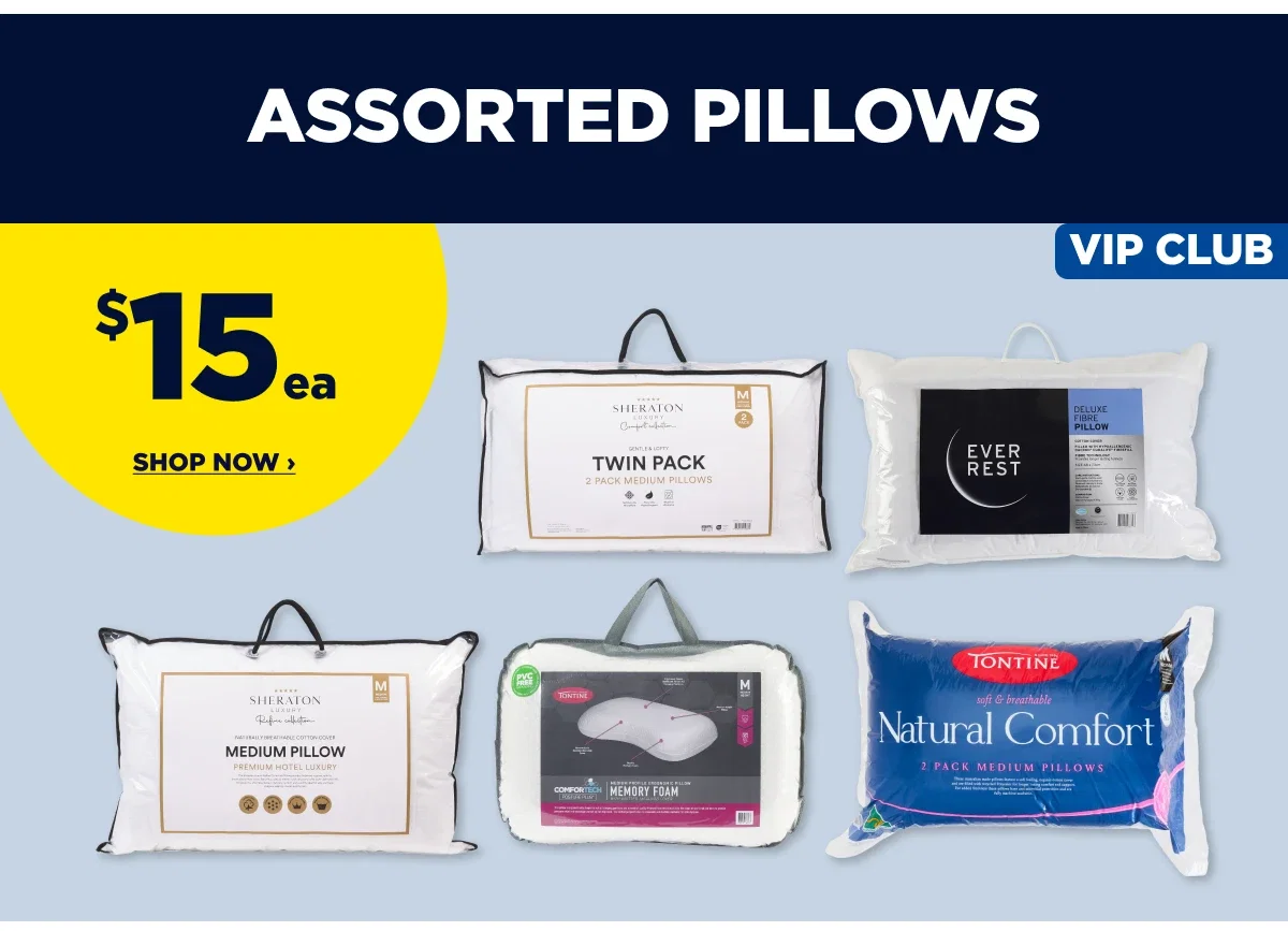 ASSORTED PILLOWS