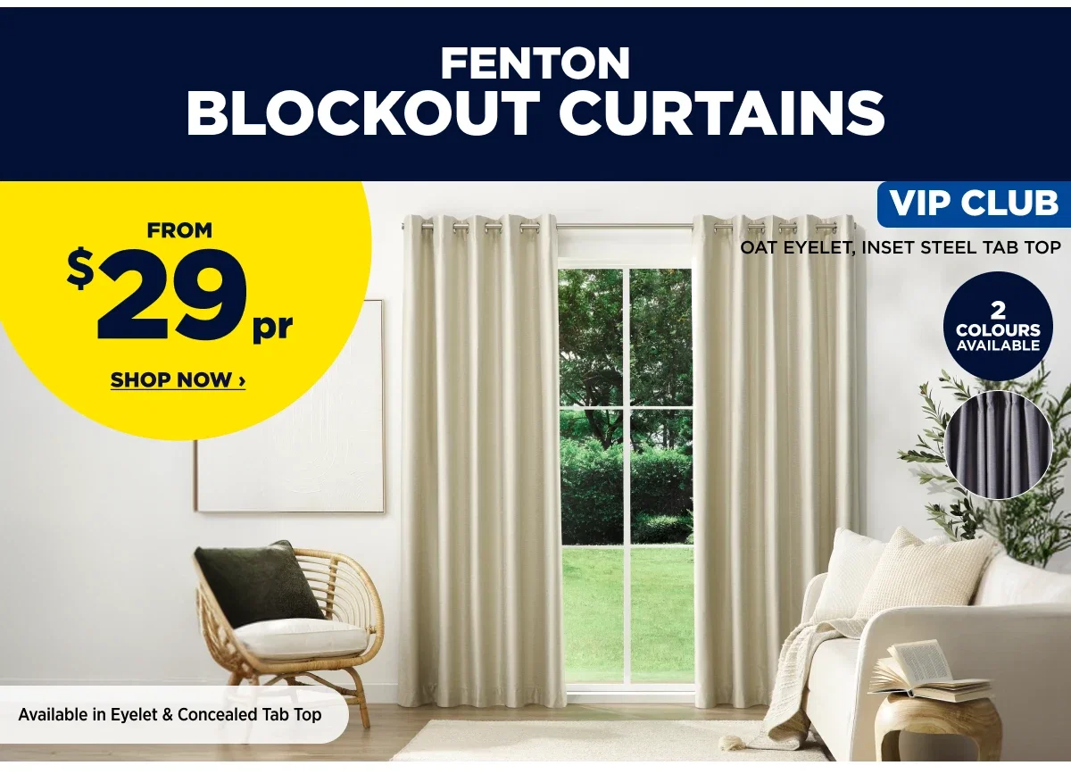 FENTON BLOCKOUT CURTAINS