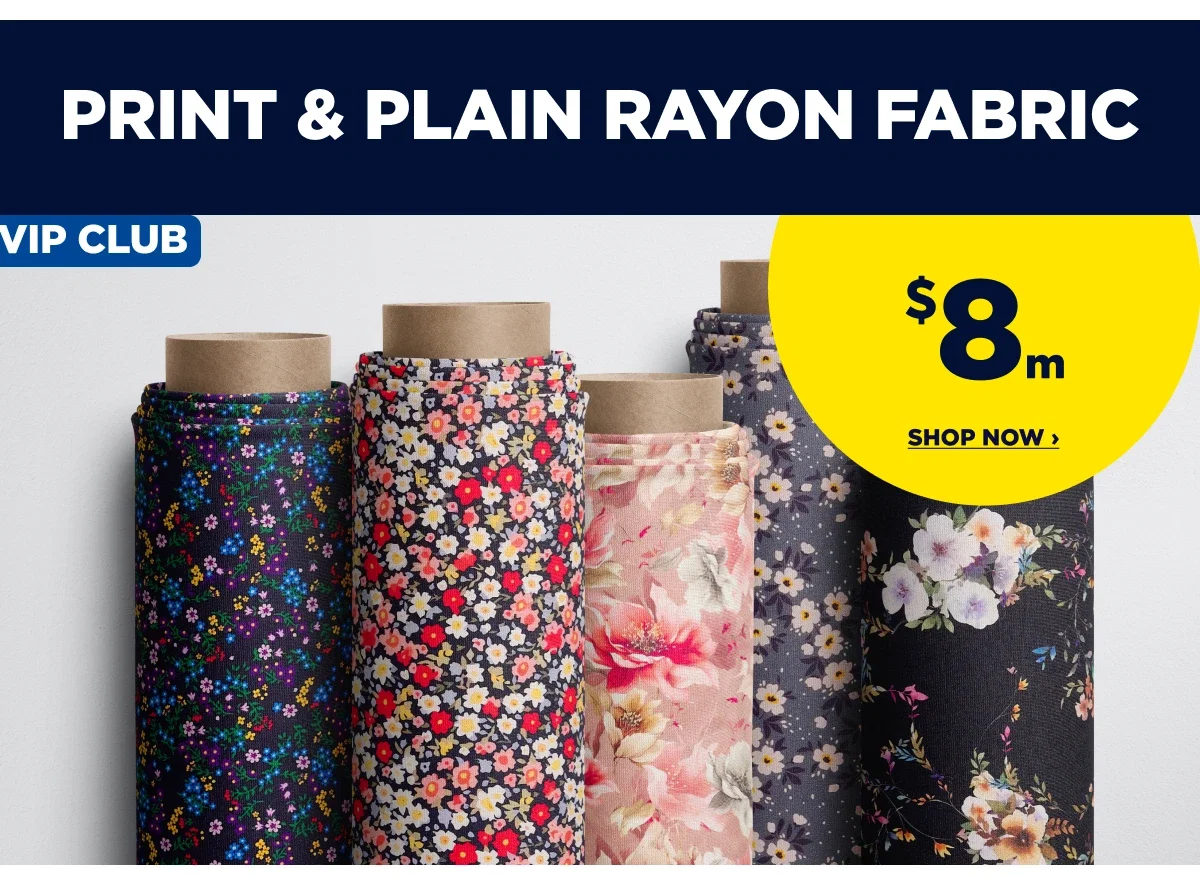 PRINT & PLAIN RAYON FABRIC