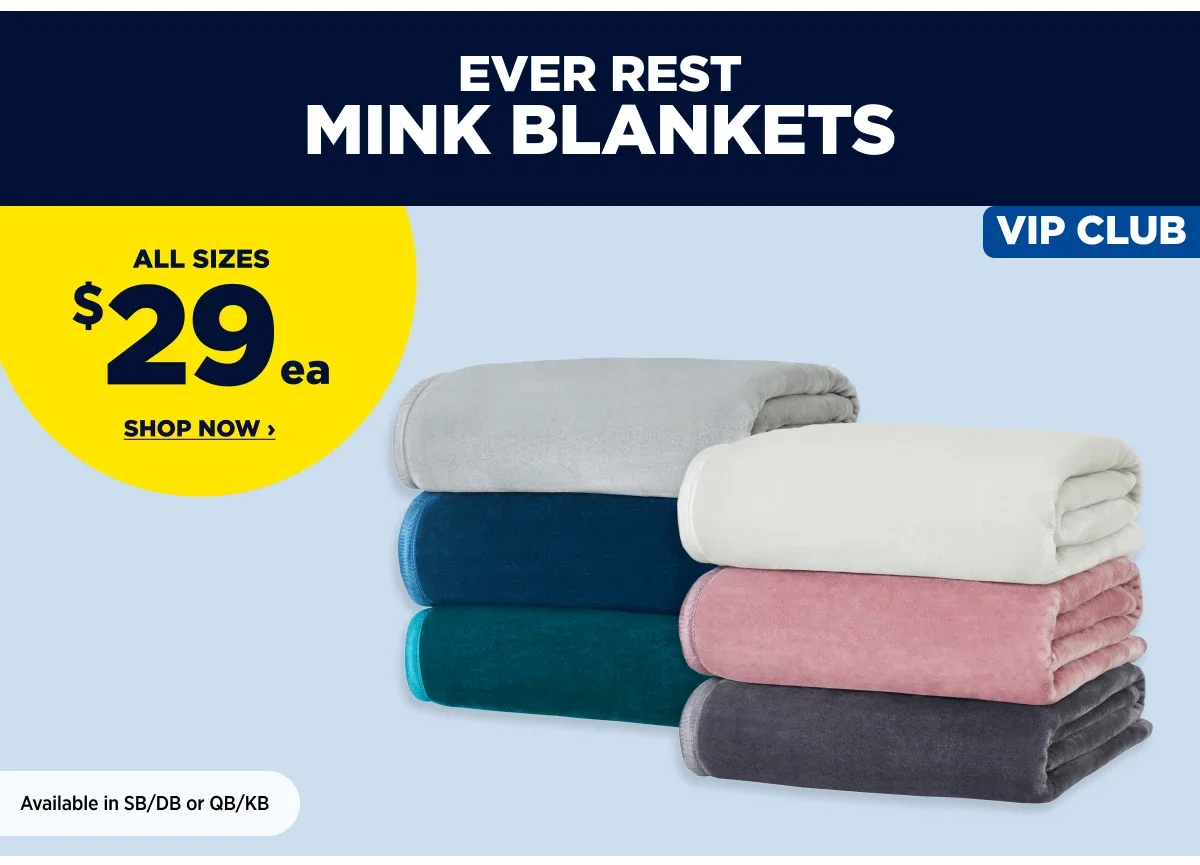 EVER REST MINK BLANKETS