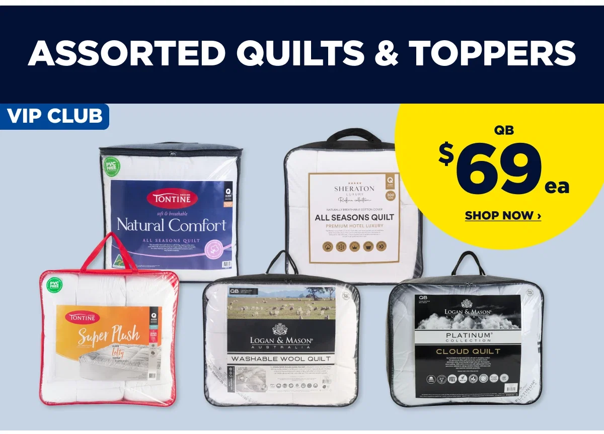 ASSORTED QUILTS & TOPPERS