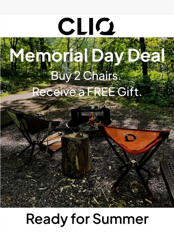 Buy 2 Chairs. Get a FREE Gift. 🎁
