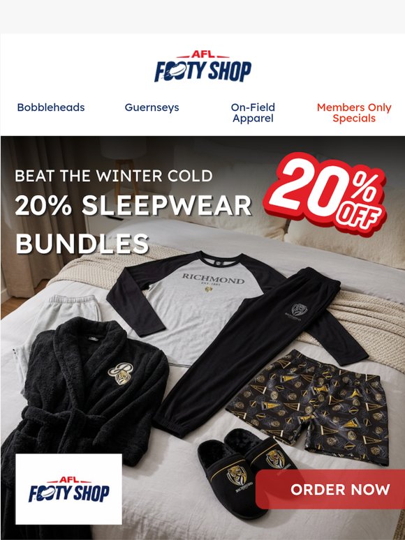 Feel the Warmth: 20% Off PJ Sets!