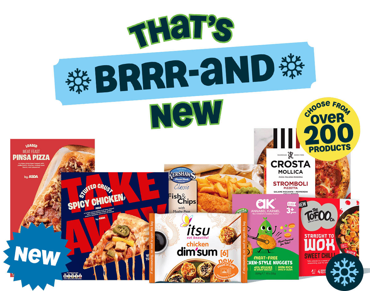 That's brrr-and new - Choose from over 200 NEW products