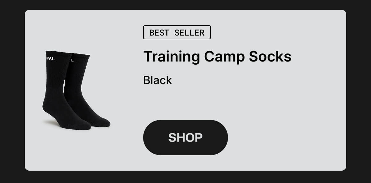 Training Camp Socks in Black
