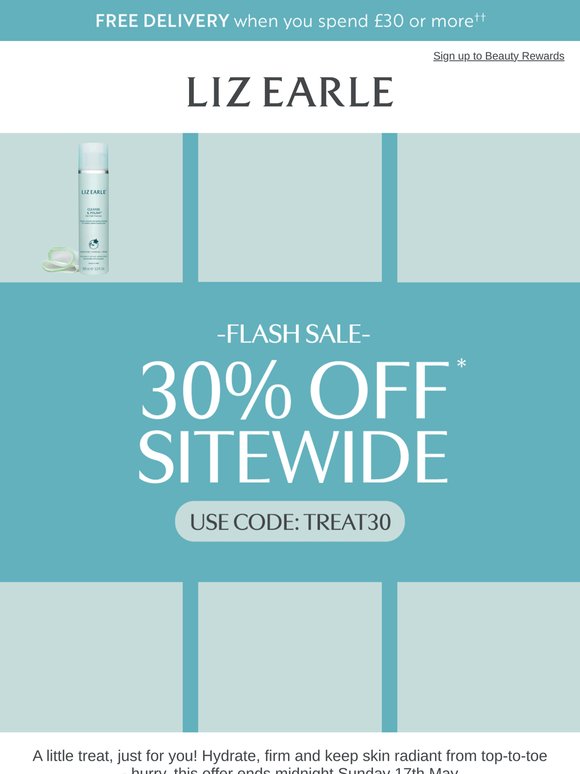 Just dropped: 30% OFF flash sale⚡