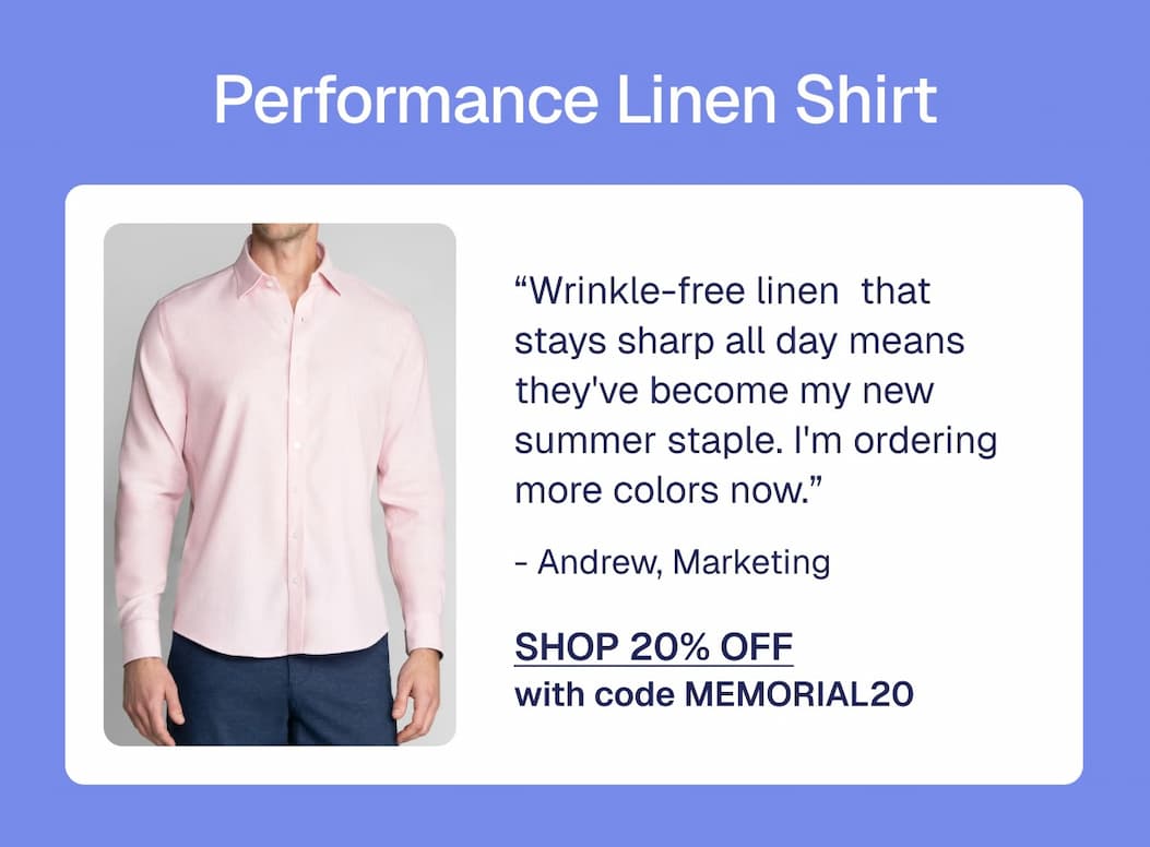 Performance Linen Shirt