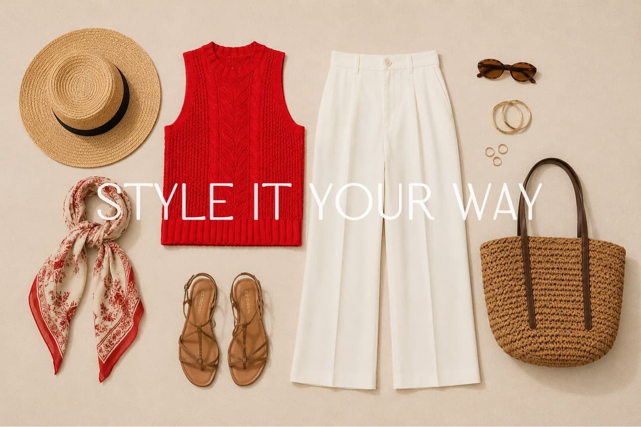 effortless vacation dressing.