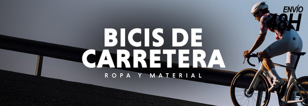 Bicis de carretera: ropa y material