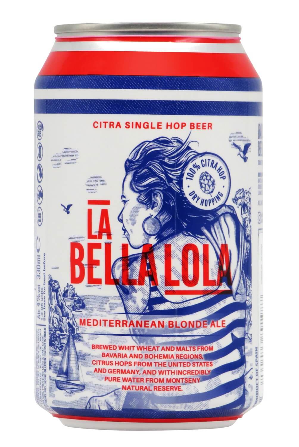 Barcelona La Bella Lola Single Hop Blond Ale 0,33l