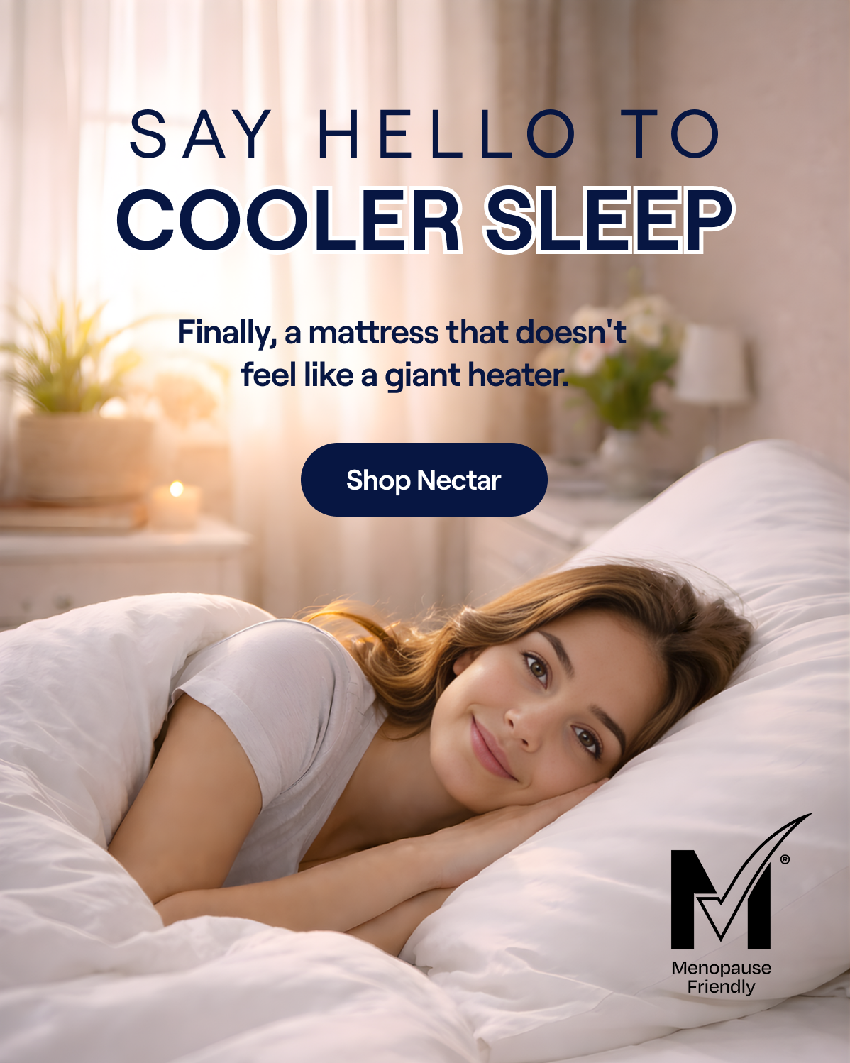 Say hello to cooler sleep