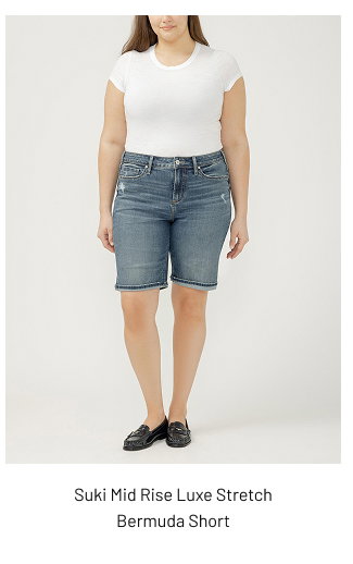 Suki Mid Rise Luxe Stretch Bermuda Short