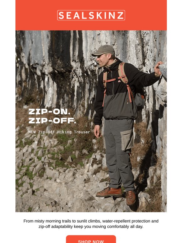 NEW: ZIP-OFF HIKING TROUSER