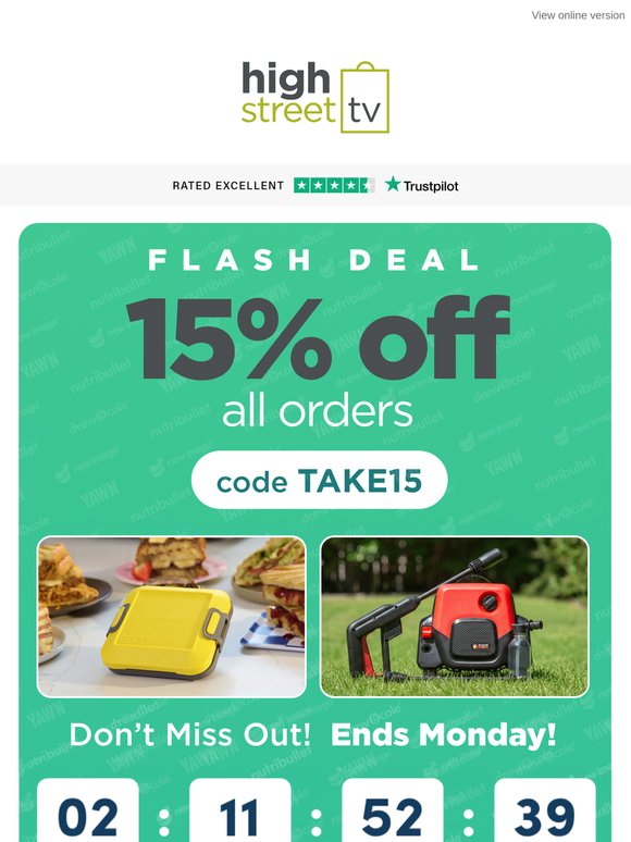 Flash Deal Event!