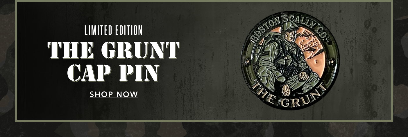 Limited Edition The Grunt Cap Pin Shop Now