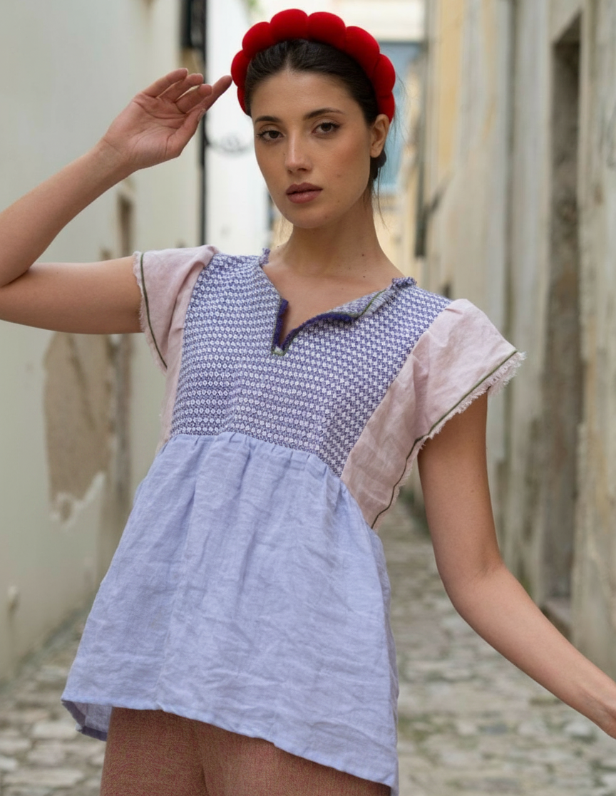 Jilly Top - Lilac NINA LEUCA  Regular price£265.00
