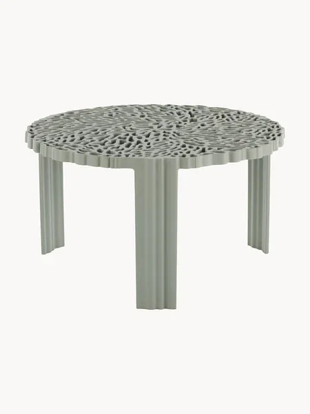 Runder Garten-Couchtisch T-Table