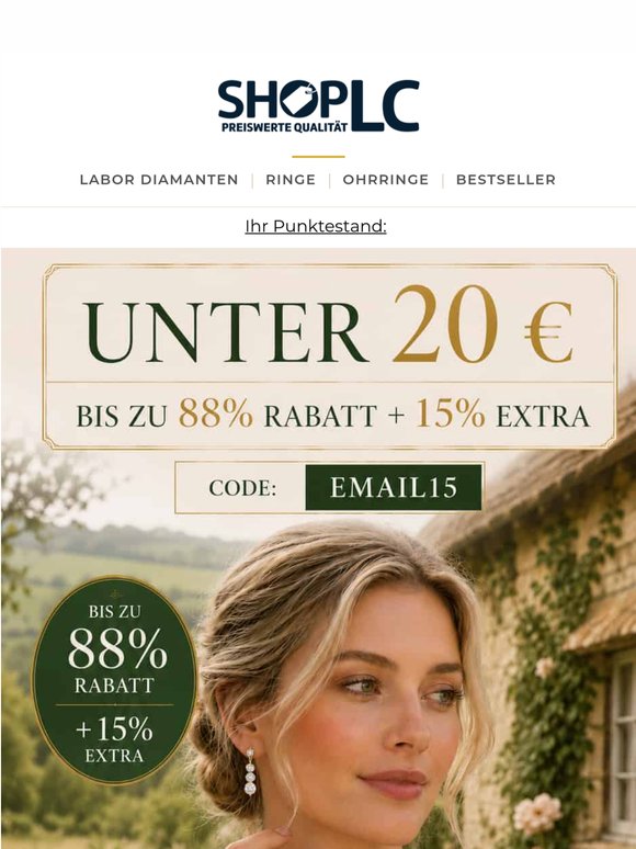 Liebe Kundin,🔥 MEGA SALE: Alles unter 20€