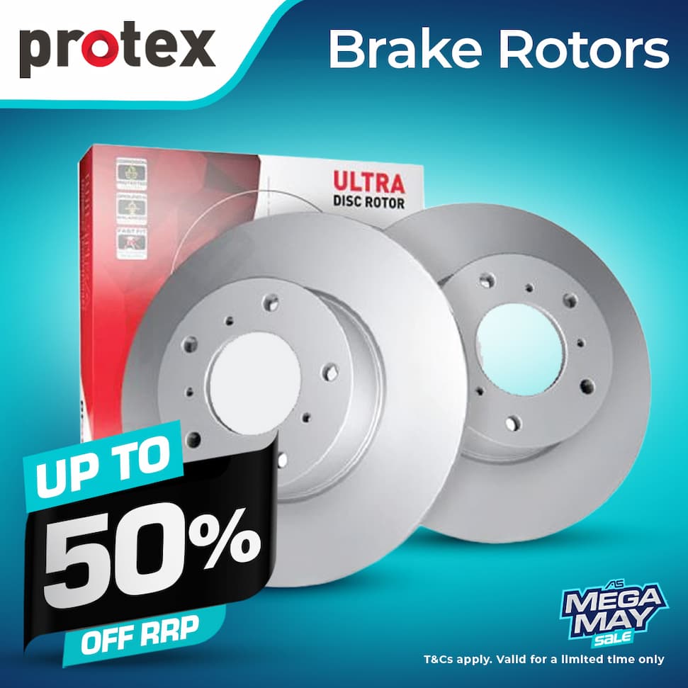 UP TO 50% OFF PROTEX BRAKE ROTORS