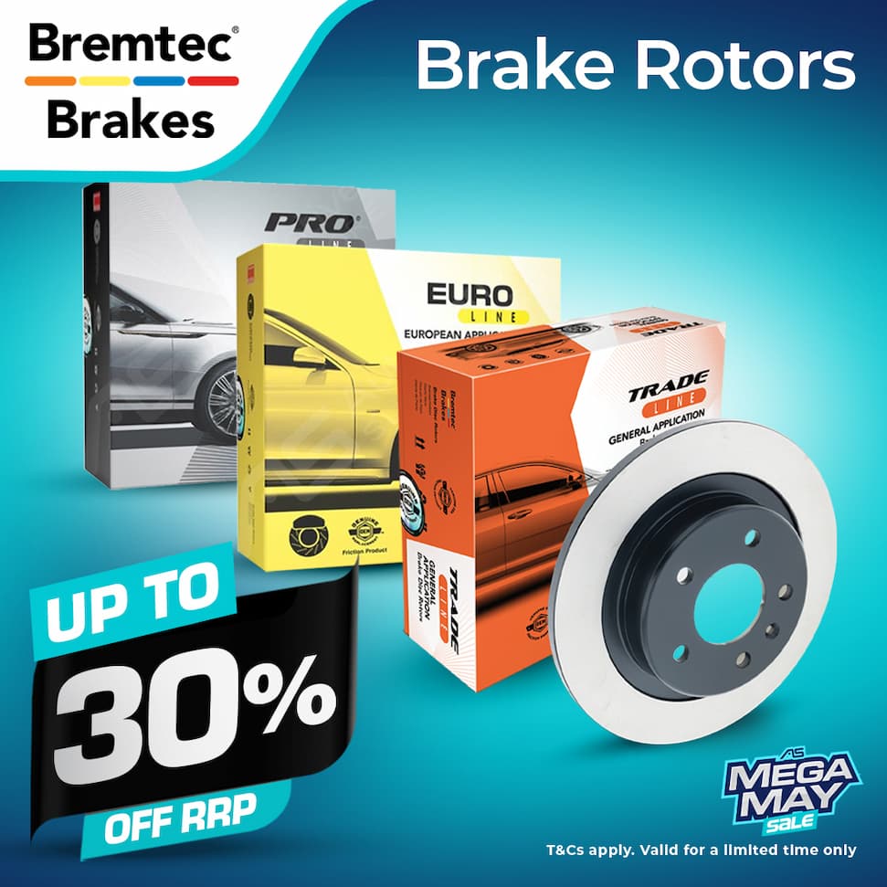 UP TO 30% OFF BREMTEC BRAKE ROTORS