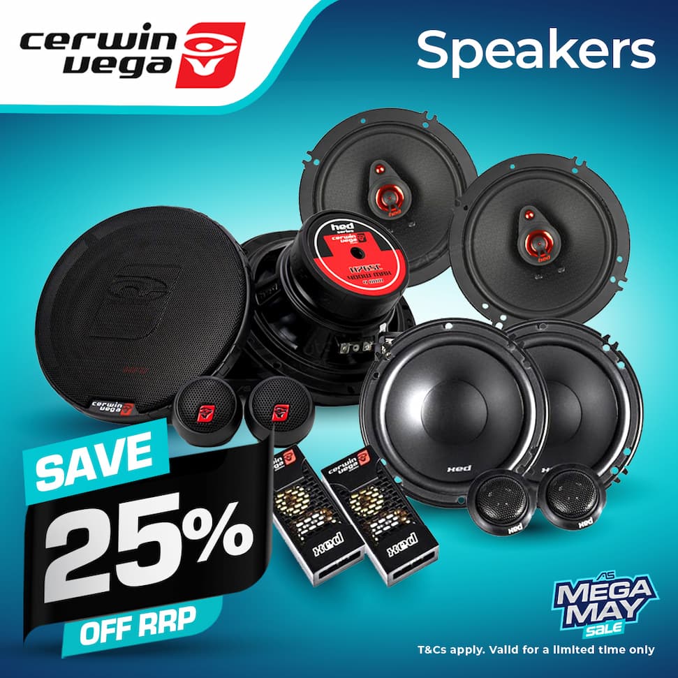 SAVE 25% OFF CERWIN VEGA SPEAKERS