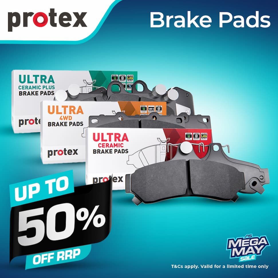 UP TO 50% OFF PROTEX BRAKE PADS