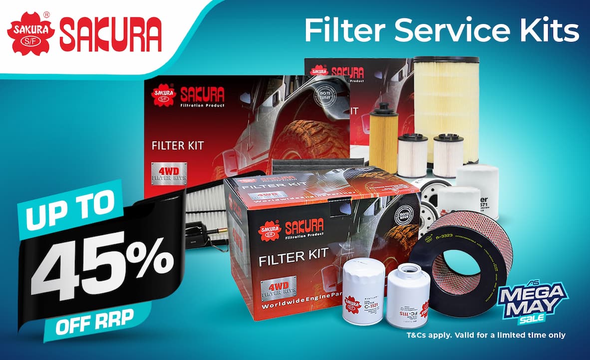 UP TO 45% OFF SAKURA FILTER SERVICE KITS