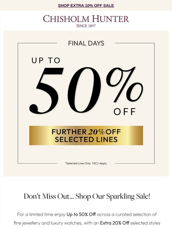 Luxury Watches, Extraordinary Offers ⌚