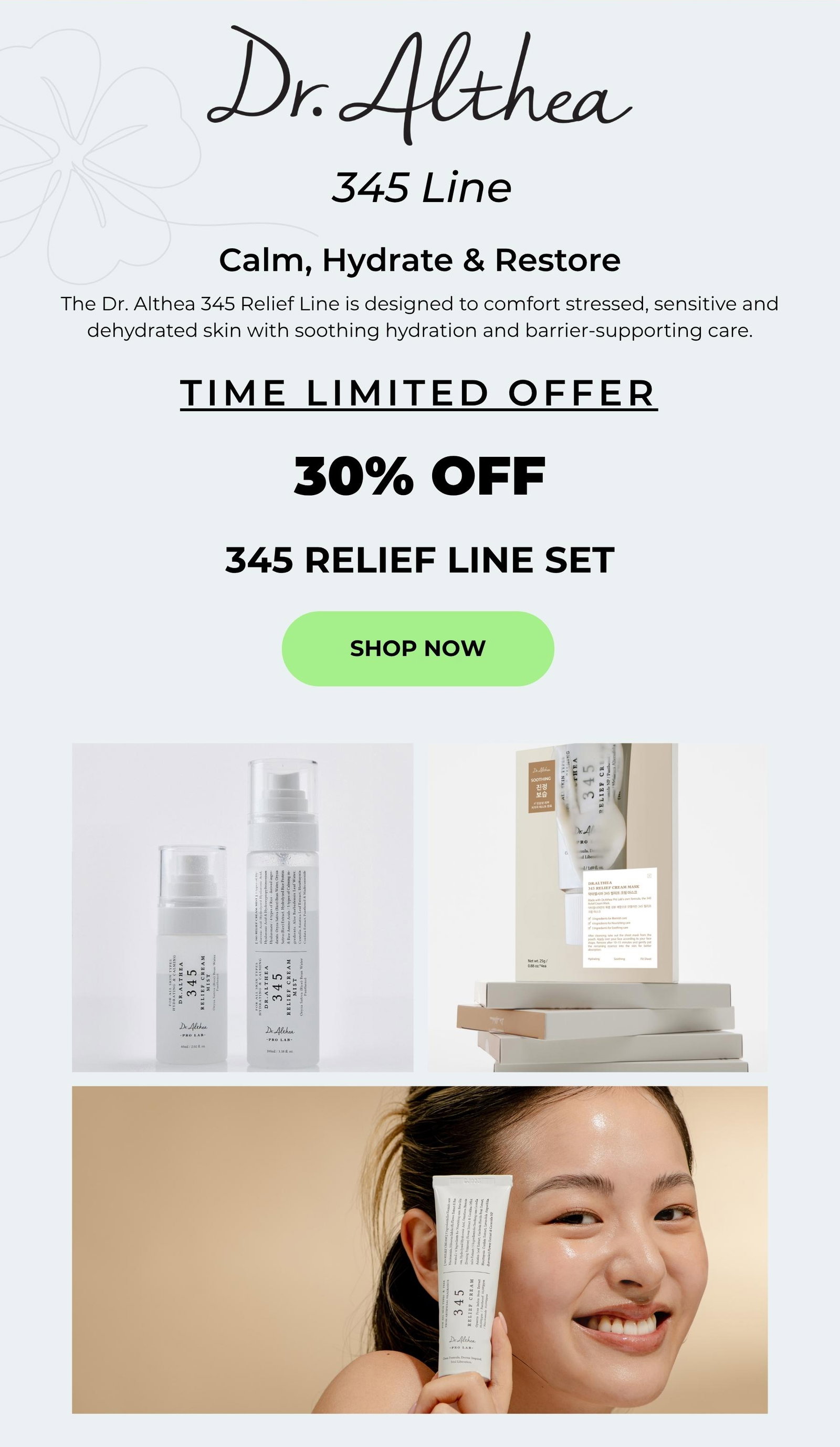 Dr. Althea 345 Relief Line Set