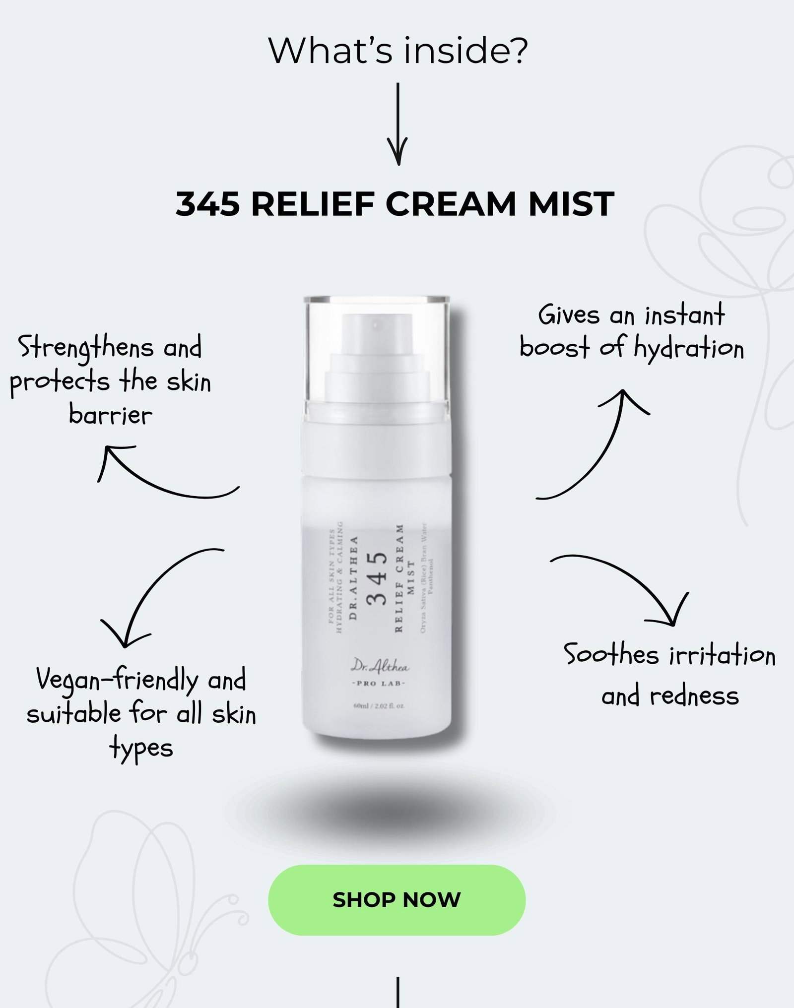 Dr. Althea 345 Relief Cream Mist
