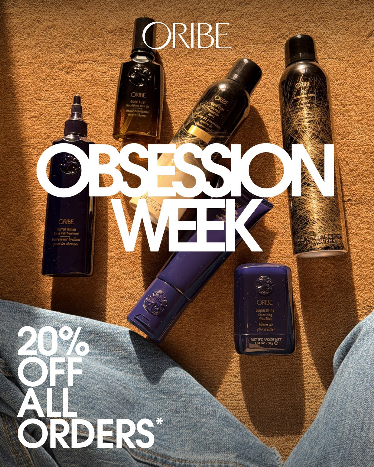 20% Off All Orders on Oribe.com
