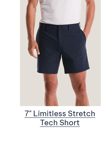 Shop the 7" Limitless Stretch Tech Short
