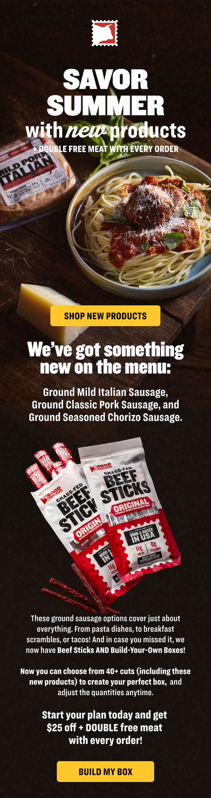 Good Ranchers - Bulk Sausage Launch