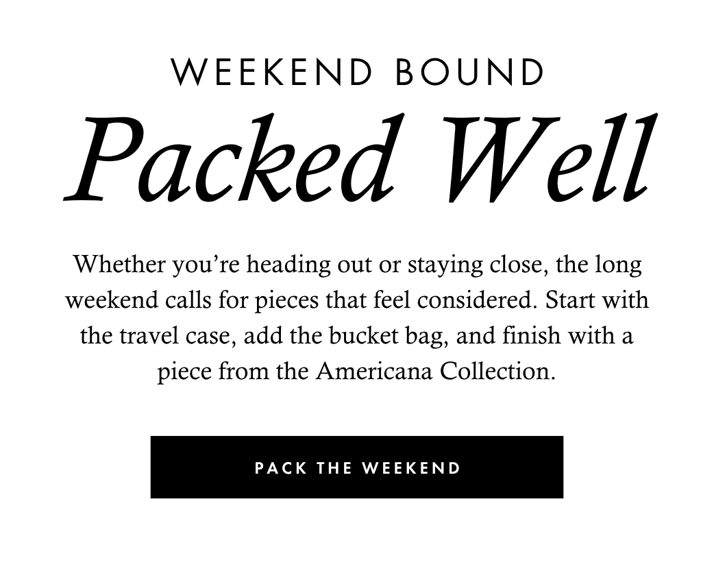 Pack The Weekend